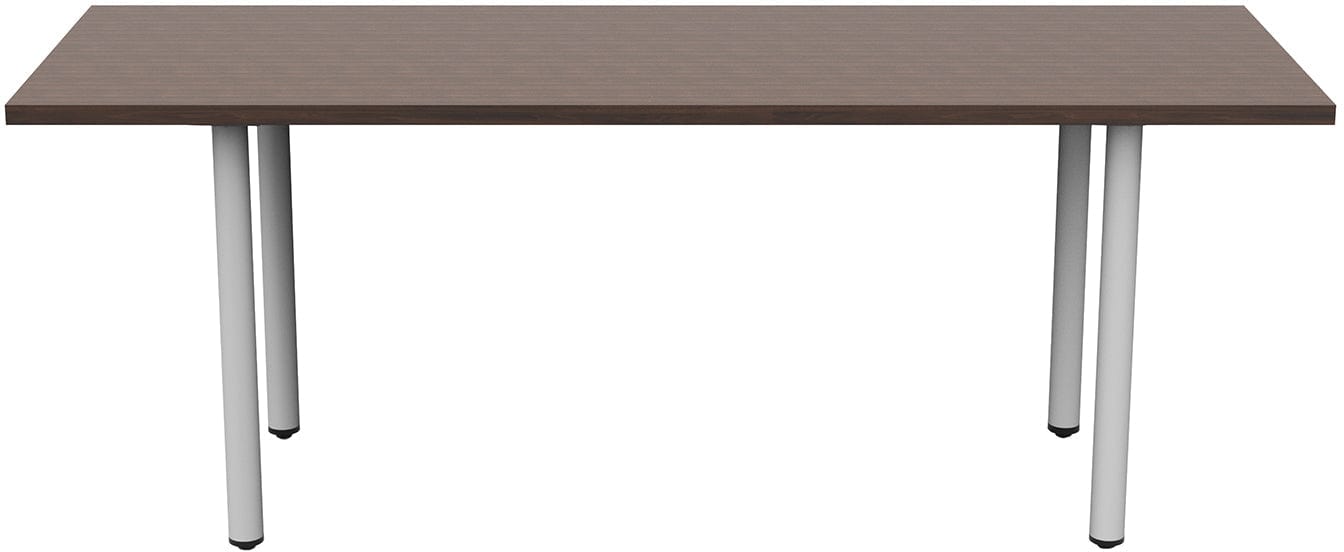 Safco JURNI 72 x 24 Multi-Purpose Table with Post Leg and Glides - Heavy Duty Work Table for Office, Classroom, Conference Room, and Home Use [JN7224NFXPGL]