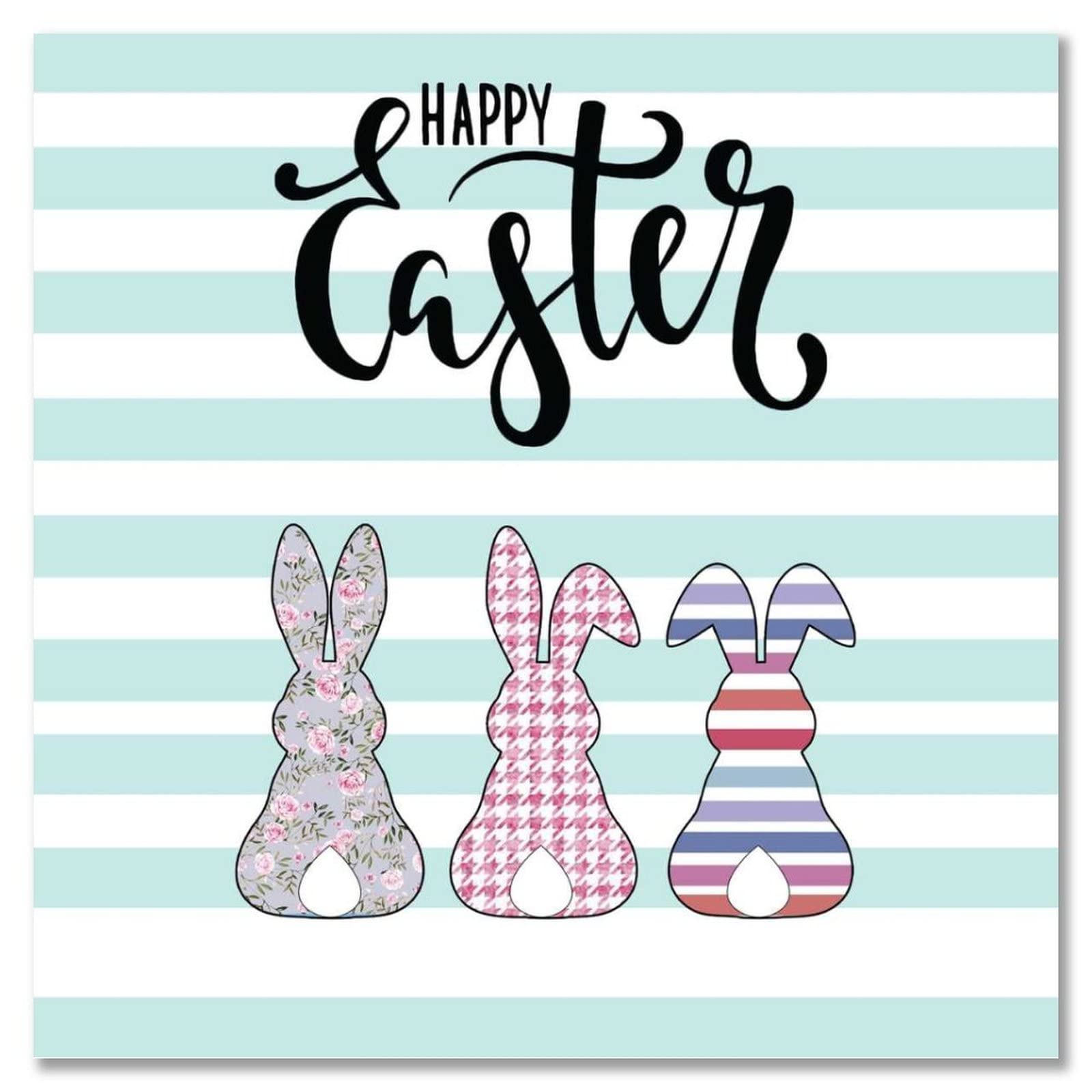Rustic Wooden Wall Decor - 10x10 Inch Easter Wreath Hanging Sign for Porch, Tree & Home Decoration | Perfect for Spring Decor, Farmhouse Style & Holiday Gift Giving