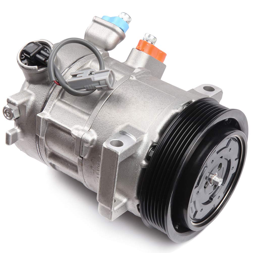 CCiyu Air Conditioner Compressor with AC Clutch Replacement for Ford Caliber - Perfect for Summer Cooling & Auto AC System Repair