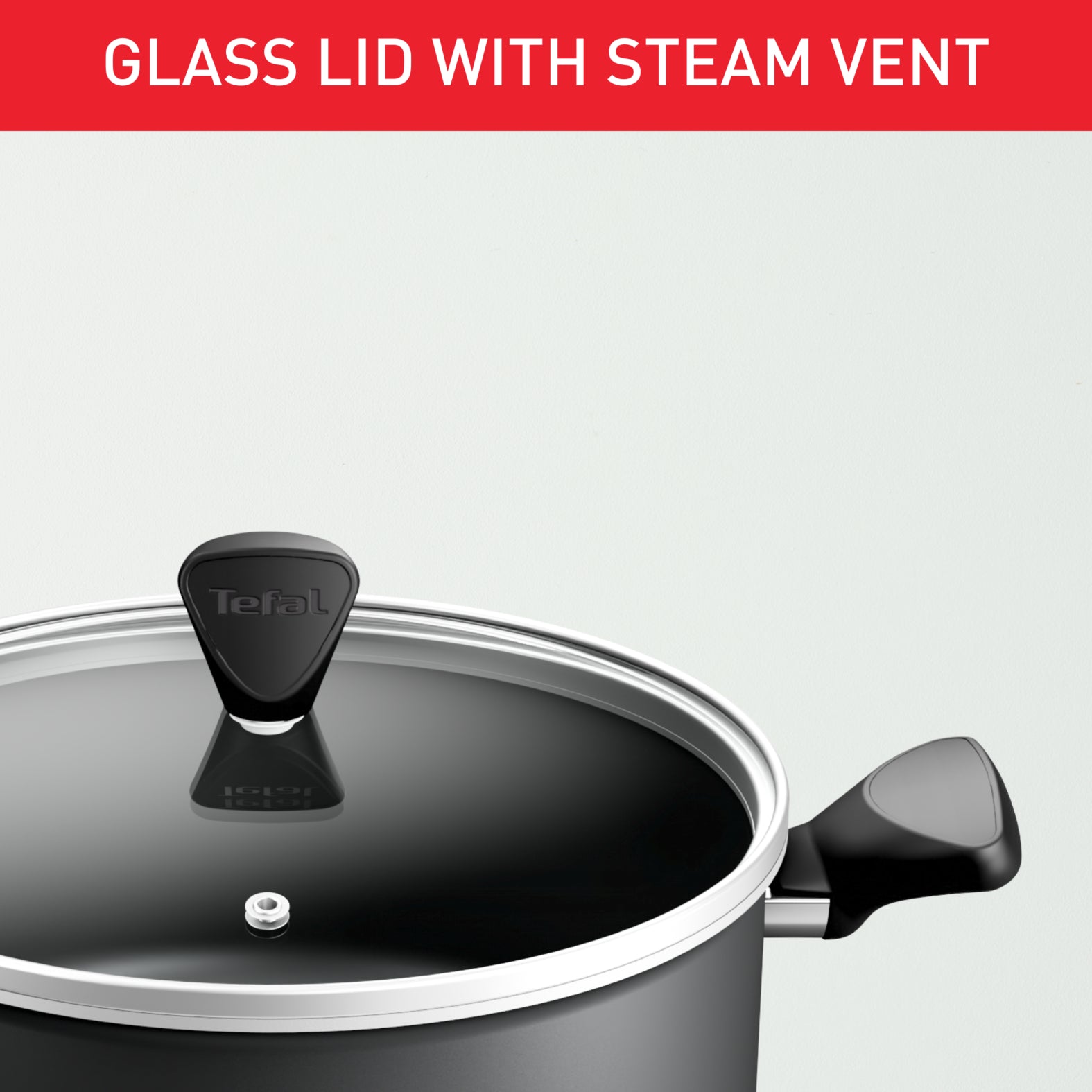 Tefal React Induction Non Stick Stewpot with Lid - 24cm/4.5L - Premium Cookware for Induction Cooktops - Perfect for Soups, Stews & Slow Cooking