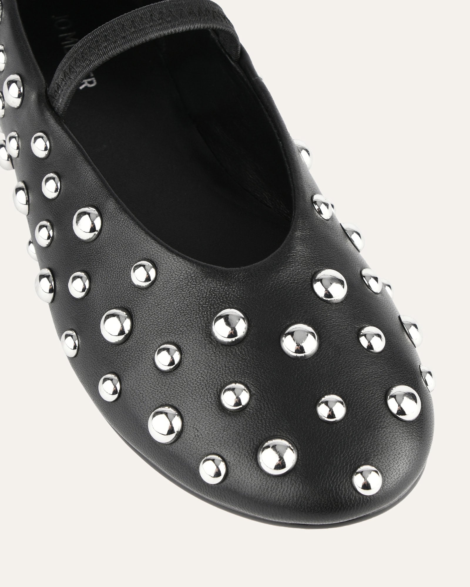 Goldie Black Leather Casual Flats - Comfortable Women's Shoes for Work, Walking & Everyday Wear