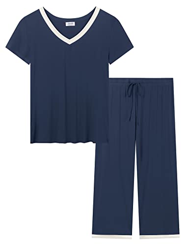 Navy Blue (Capri Pants)