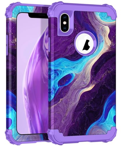 Blue Purple Marble