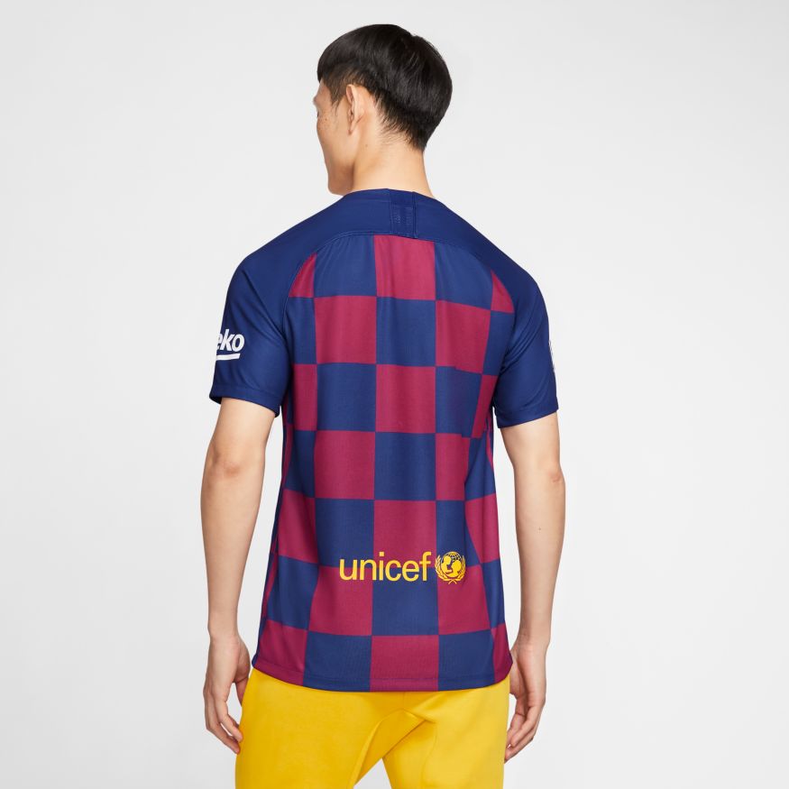 Nike FC Barcelona 2019/20 Stadium Home Soccer Jersey - Authentic Football Shirt for Men, Women & Kids - Perfect for Matches, Training & Fan Support