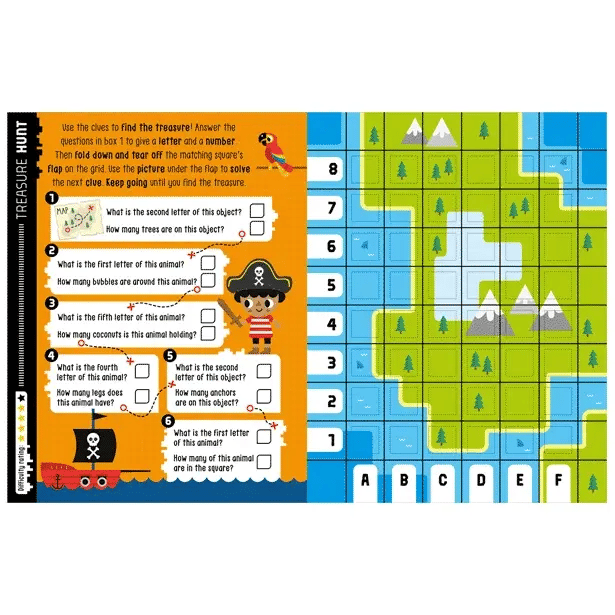 Flap A Zillion: Interactive Lift-the-Flap Puzzle Book for Kids - Fun Learning & Problem Solving Game for Home & Classroom Activities