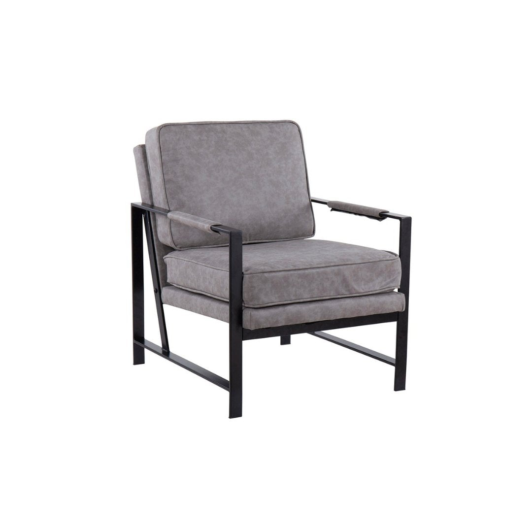 Franklin Arm Chair - Modern Comfortable Upholstered Lounge Chair for Living Room, Office, and Reading Nook - Perfect for Relaxing, Working, and Decorating Your Home
