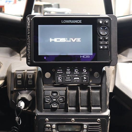 CanAm X3 Elite FS & HDS Live 7 GPS Billet Bracket - Heavy-Duty Mounting Solution for Off-Road Navigation & Trail Riding Adventures