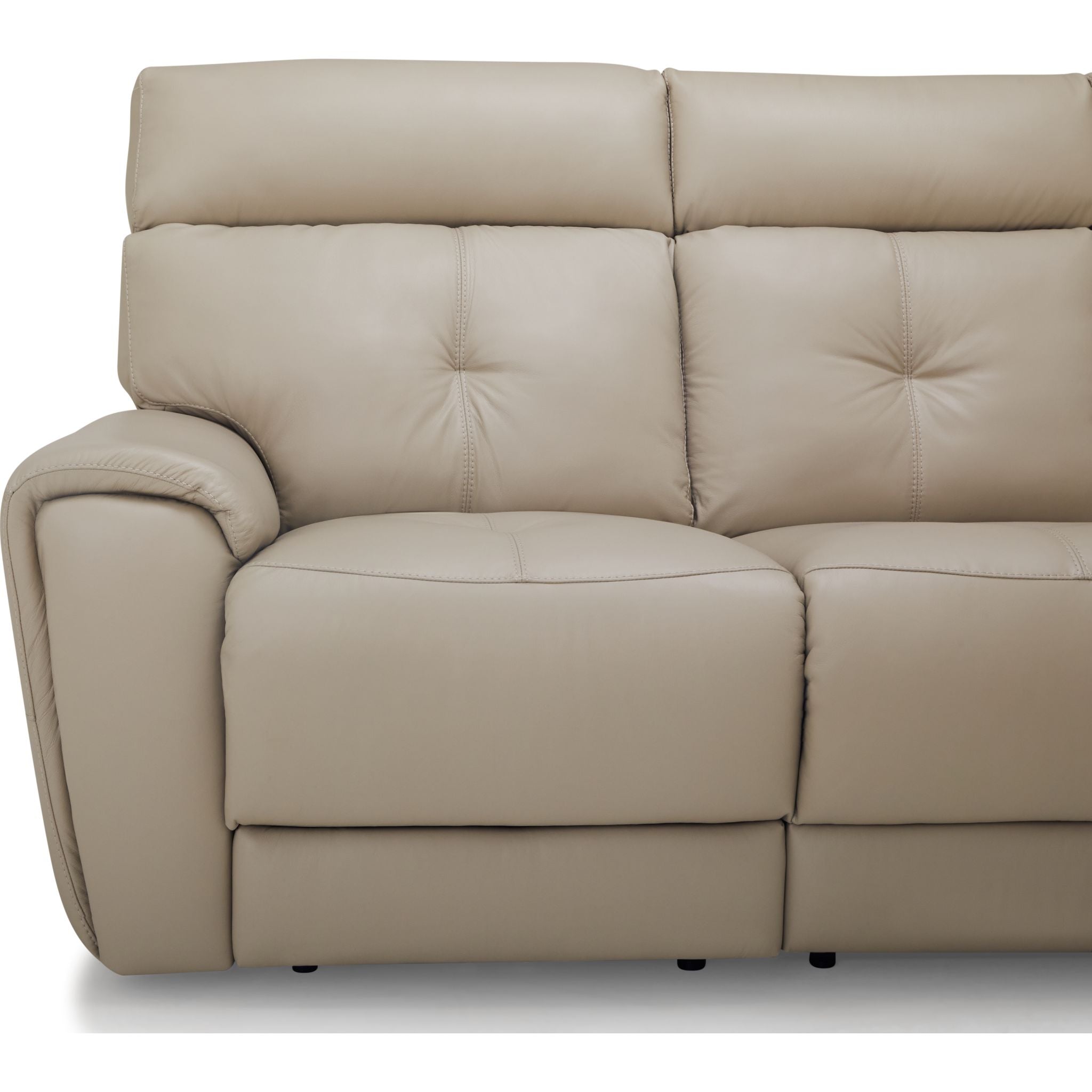 Aedon Power Reclining Sofa with Adjustable Headrest & Lumbar Support - Modern Comfort for Living Room, Home Theater & Relaxation | Bali Harvest Collection