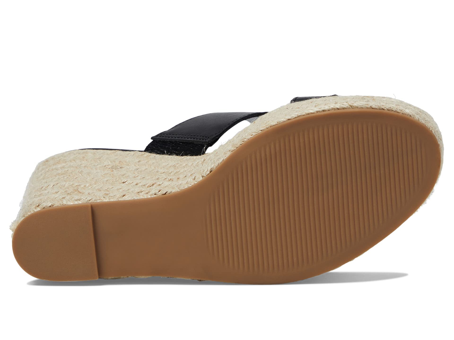Steve Madden Women's Sunrise Wedge Sandals - Comfortable Jute-Wrapped Wedge Heel with Padded Footbed, Open-Toe Design for Summer, Beach & Casual Outings