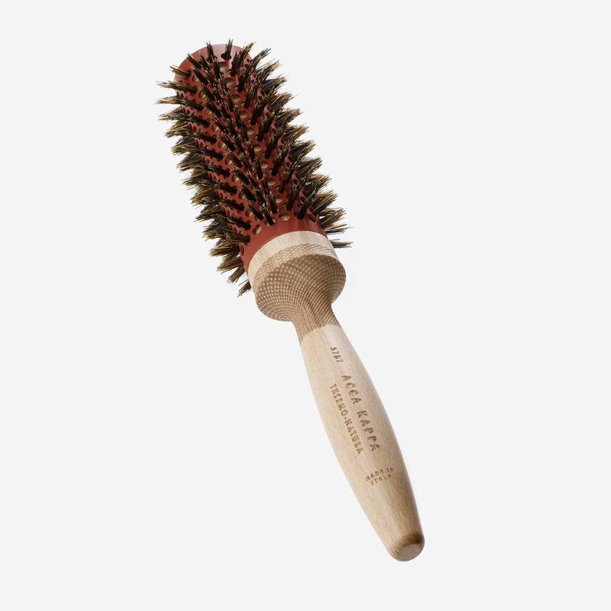 Thermo Natura Styling Brush - Pure Bristle Hair Brush for Smoothing & Detangling - Perfect for Daily Hair Care & Salon Styling