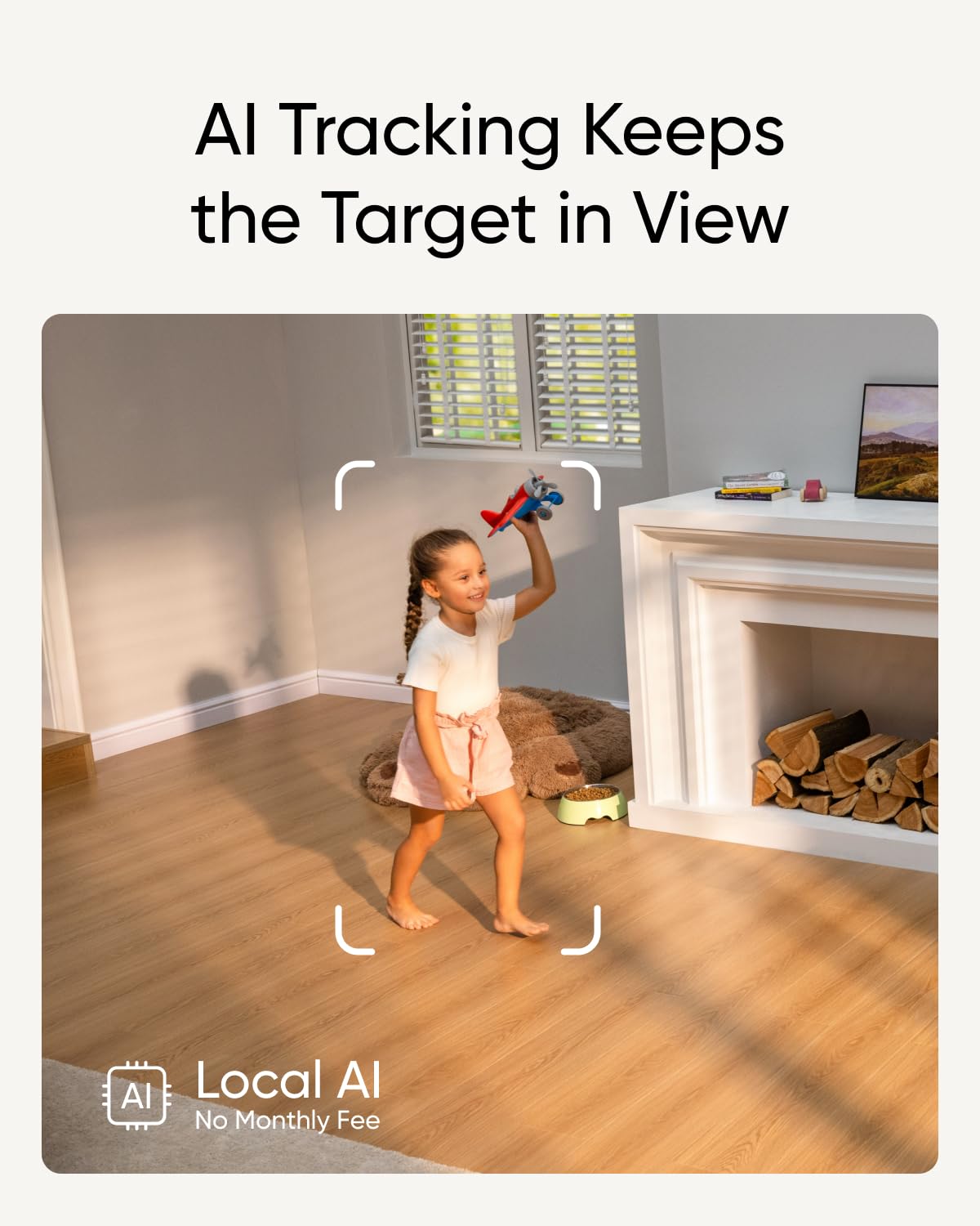 eufy Security Indoor Cam S350 - Dual 4K UHD Cameras with 8× Zoom & 360° PTZ | AI Human/Pet Detection | Wi-Fi 6 | Ideal for Baby Monitoring, Pet Watching & Home Security | Perfect for Nursery, Living Room & Office Surveillance (Renewed)