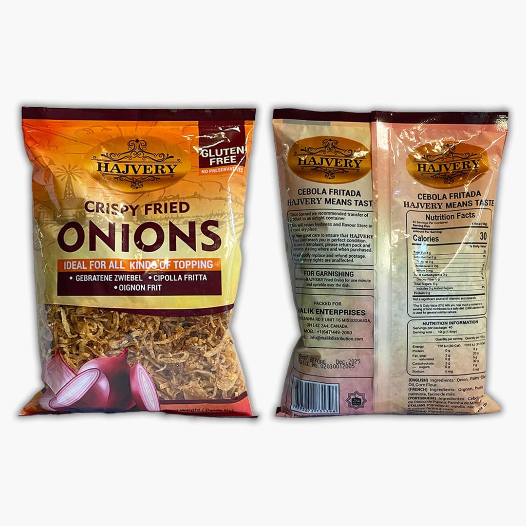 Crunchy Fried Onions 14 oz - All Natural Non-GMO Gluten Free Keto Friendly Low Sodium Topping for Salads, Burgers, Casseroles & More | Resealable Bag | Perfect for Green Bean Casserole, Baked Potatoes & Meal Prep