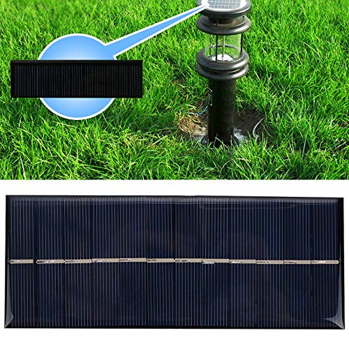 PRAV® F850 6V 1.5W Solar Panel Charger - High Efficiency Polysilicon DIY Solar Charger for Garden Lights, Outdoor Decor & Pathway Lighting