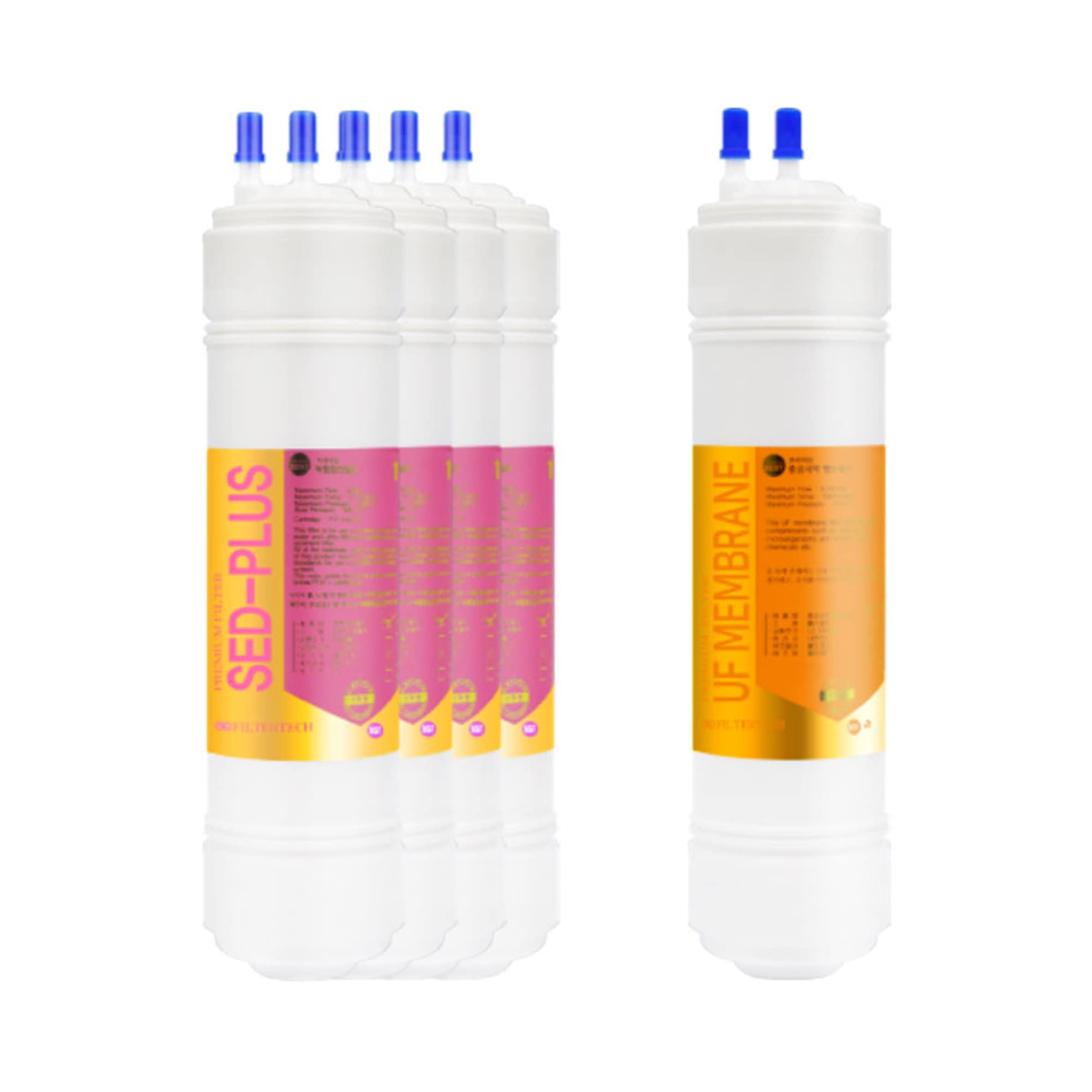 5-Pack Coway CHP-241N Premium Replacement Water Filters - 1 Year Supply for AP-1512HH Air Purifier | Home, Office & Bedroom Air Purification System