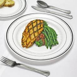 Silver Disposable Forks - 20 Pack | Elegant Plastic Cutlery for Parties, Weddings & Catering | Perfect for Outdoor Events & Picnics
