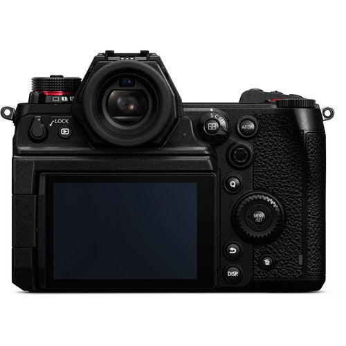 Panasonic LUMIX S1H Full Frame Mirrorless Camera Body - 6K Video, 5-Axis Stabilization for Professional Photography & Filmmaking - Perfect for Vlogging, Documentary & Cinema Production