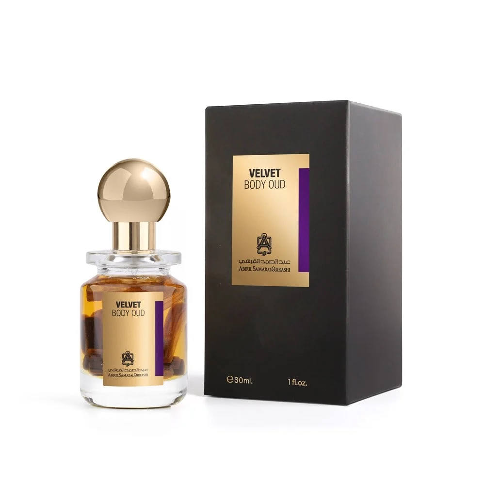 Velvet Body Oud Perfume Oil 30ml - Long Lasting Arabic Fragrance for Women & Men - Perfect for Date Night, Special Occasions & Daily Wear