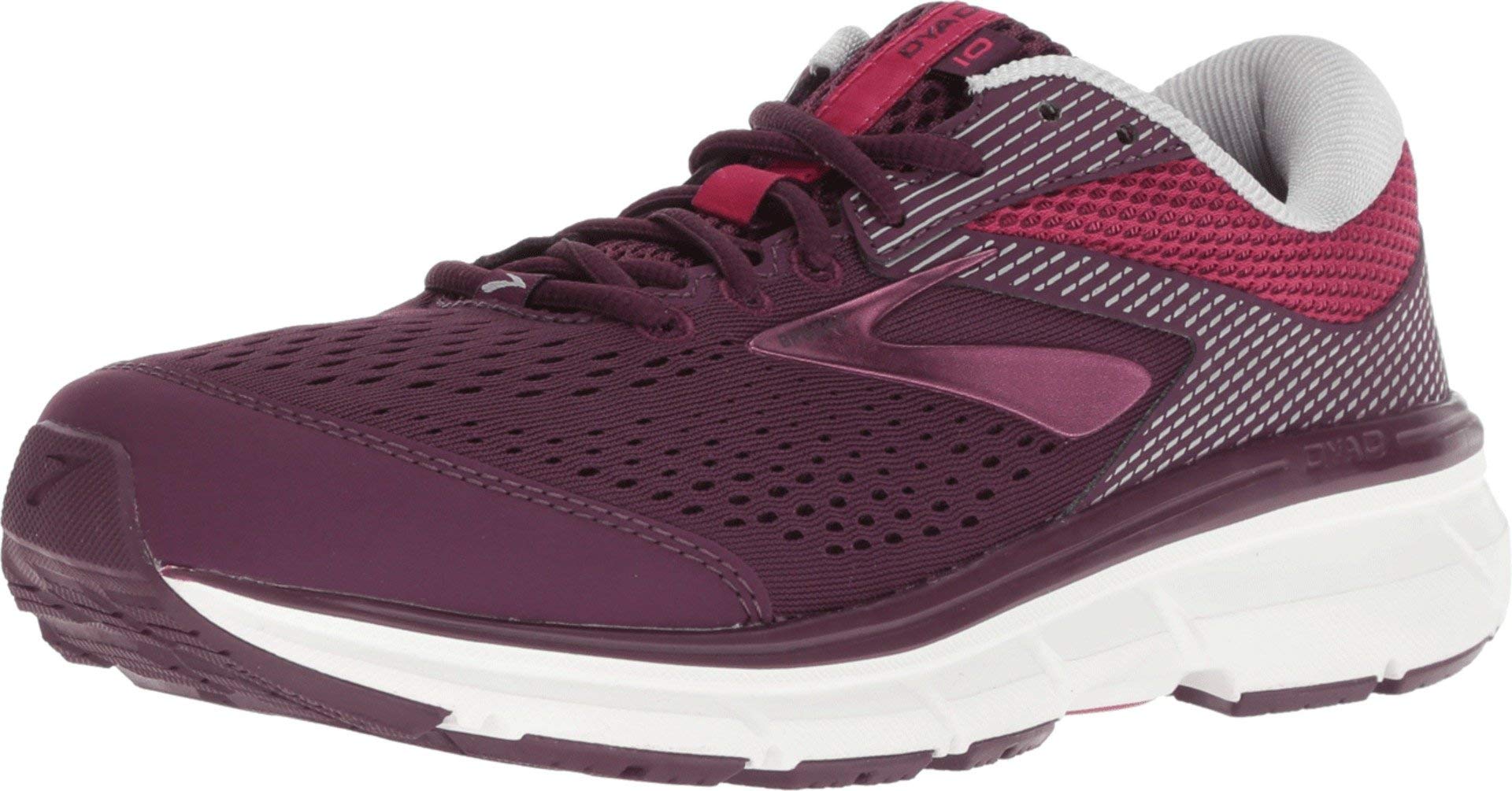 Brooks Women's Dyad 10 Running Shoes - Lightweight Cushioned Sneakers for Jogging, Walking & Gym Workouts | Perfect for Road Running, Treadmill & Fitness Training