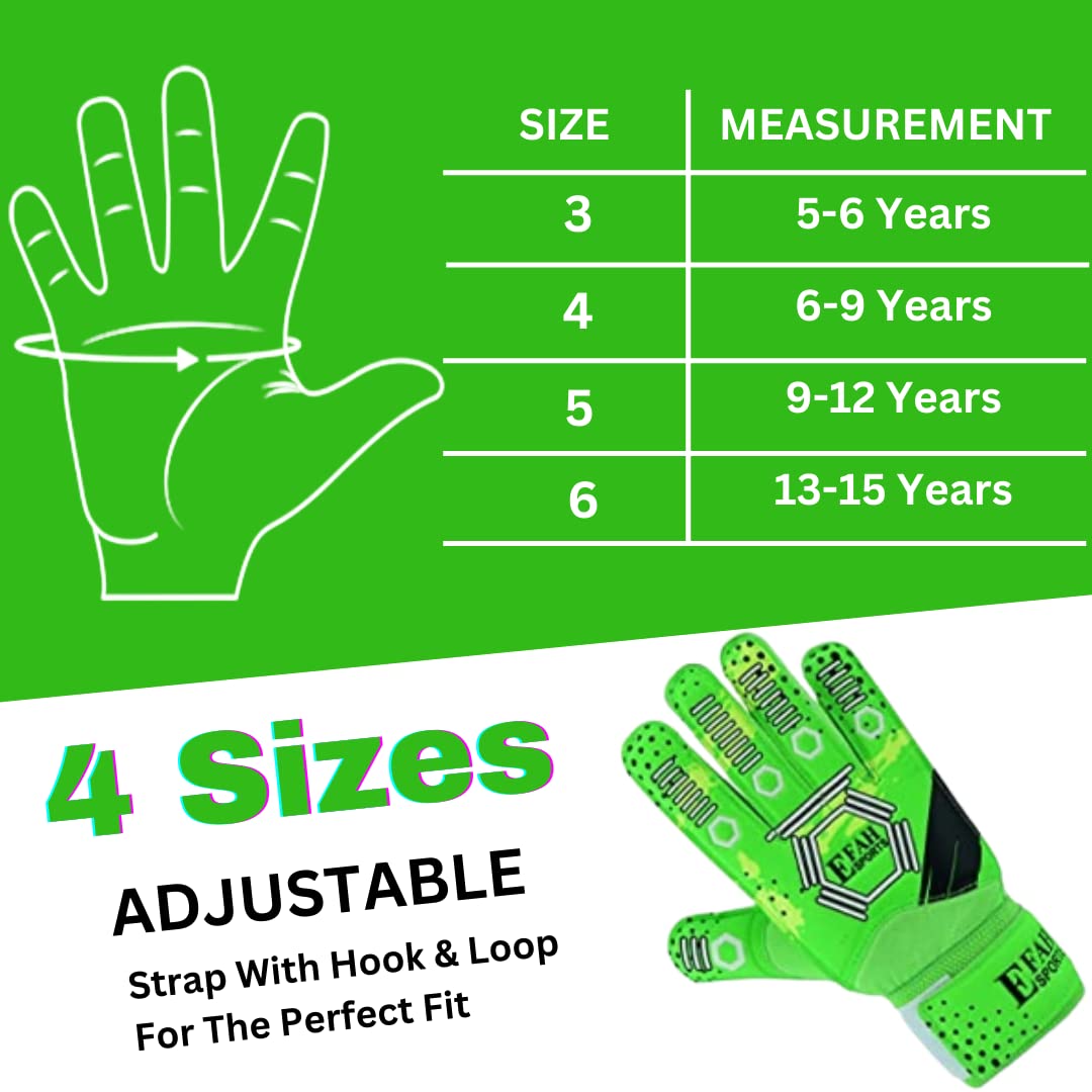 **Best Youth Soccer Goalkeeper Gloves for Kids & Boys – Strong Grip Palms for Football Training & Matches**    *(Use Cases: Ideal for youth soccer matches, goalkeeper training sessions, and outdoor sports activities.)*