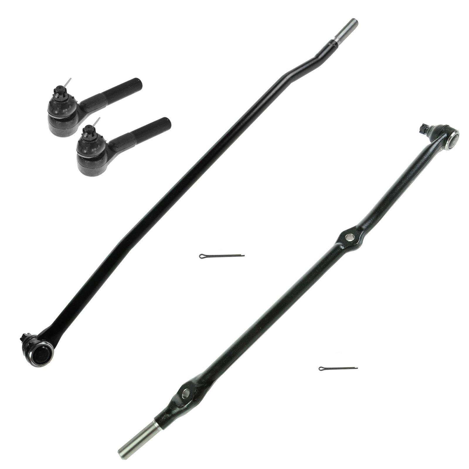 Premium 4-Piece Inner & Outer Tie Rod End Kit for 1993-1998 Jeep Grand Cherokee - Durable Replacement Parts for Smooth Steering & Suspension Repair | Ideal for Off-Roading, Daily Commuting & Vehicle Maintenance