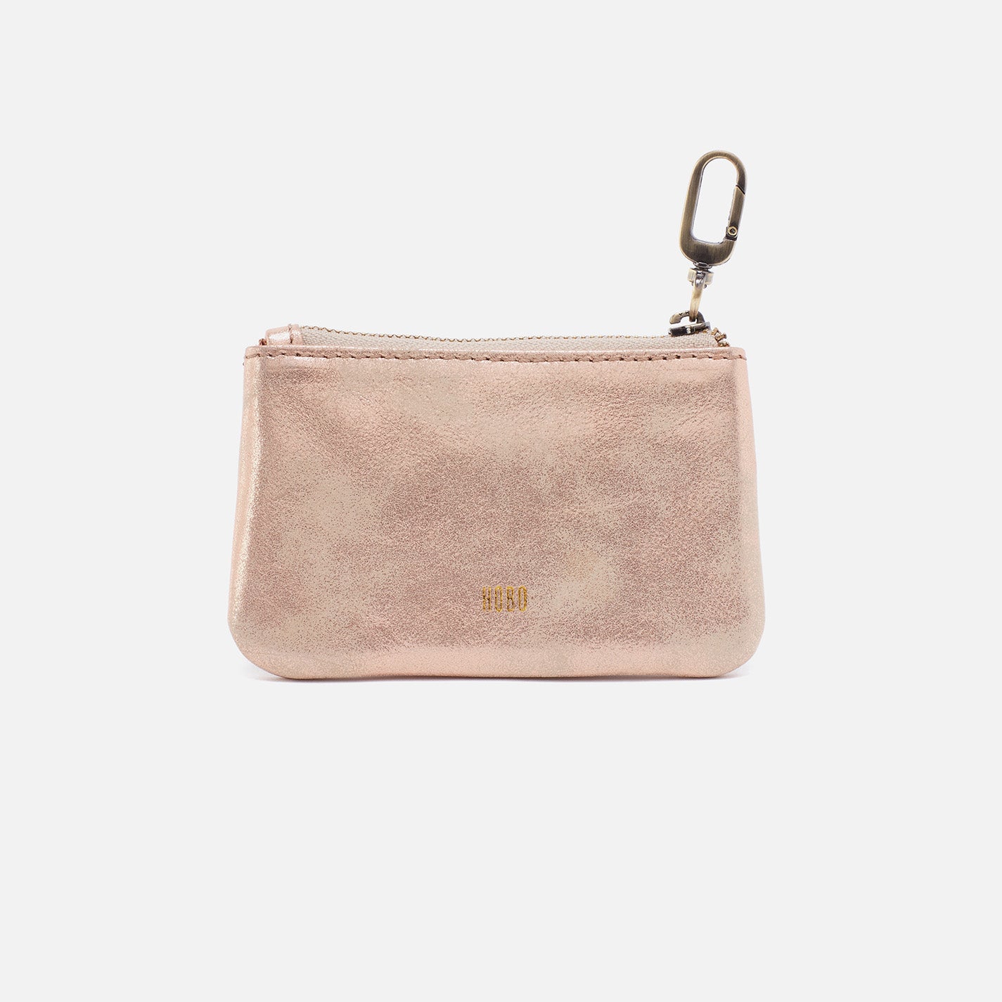 Luxury Monogram Pouch in Metallic Soft Leather - Fashionable Crossbody Bag for Women | Perfect for Parties, Travel & Everyday Use