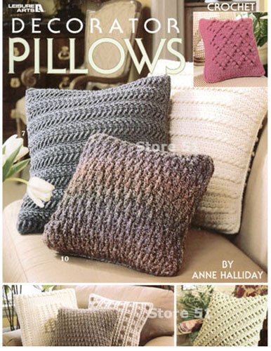 Handmade Crochet Pillow Covers - DIY Home Decor Patterns for Living Room, Bedroom & Sofa