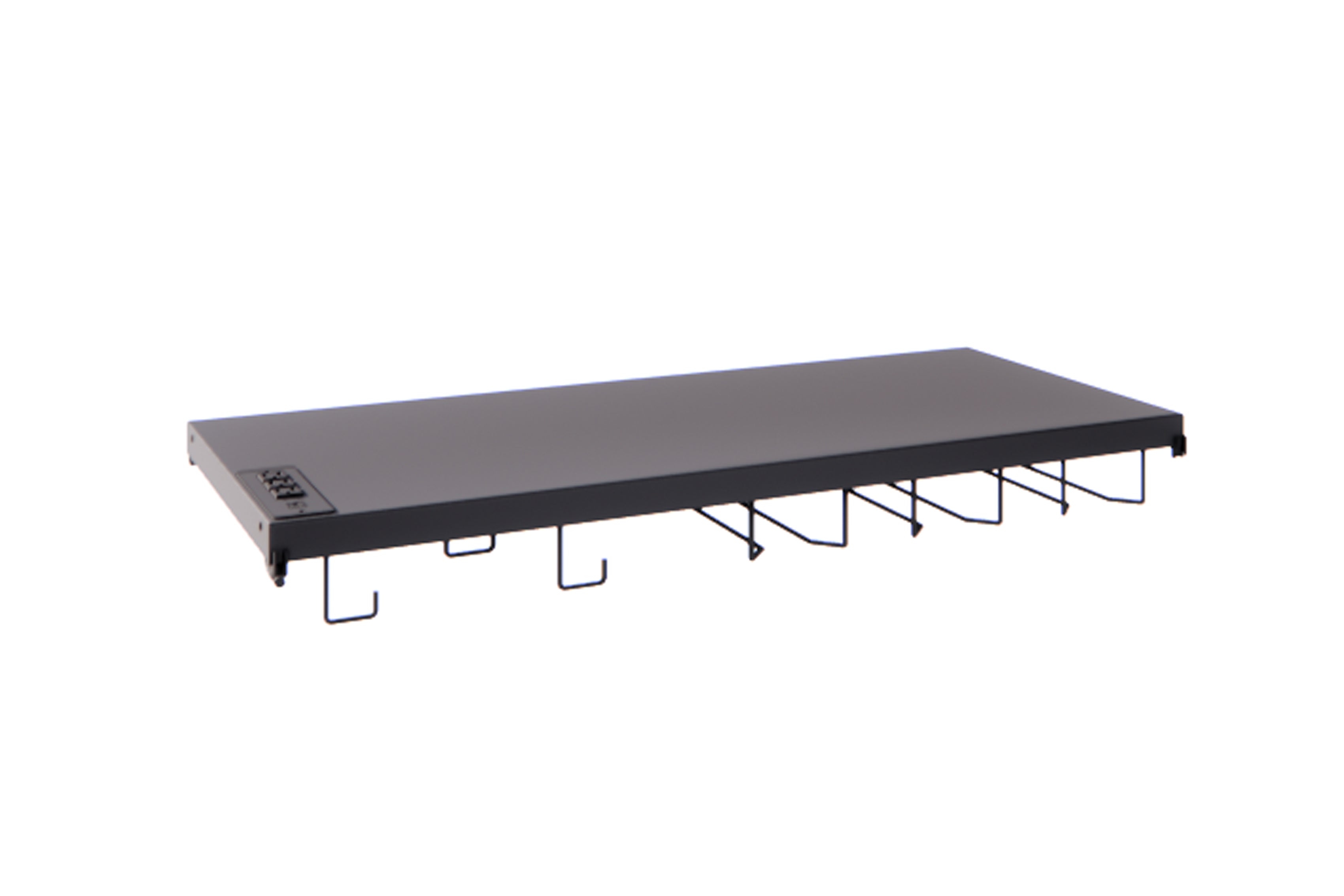 ProSlat LUX 40-Inch Wall Mounted Charging Shelf - Organize & Charge Multiple Devices - Perfect for Garage, Workshop, or Home Office Organization