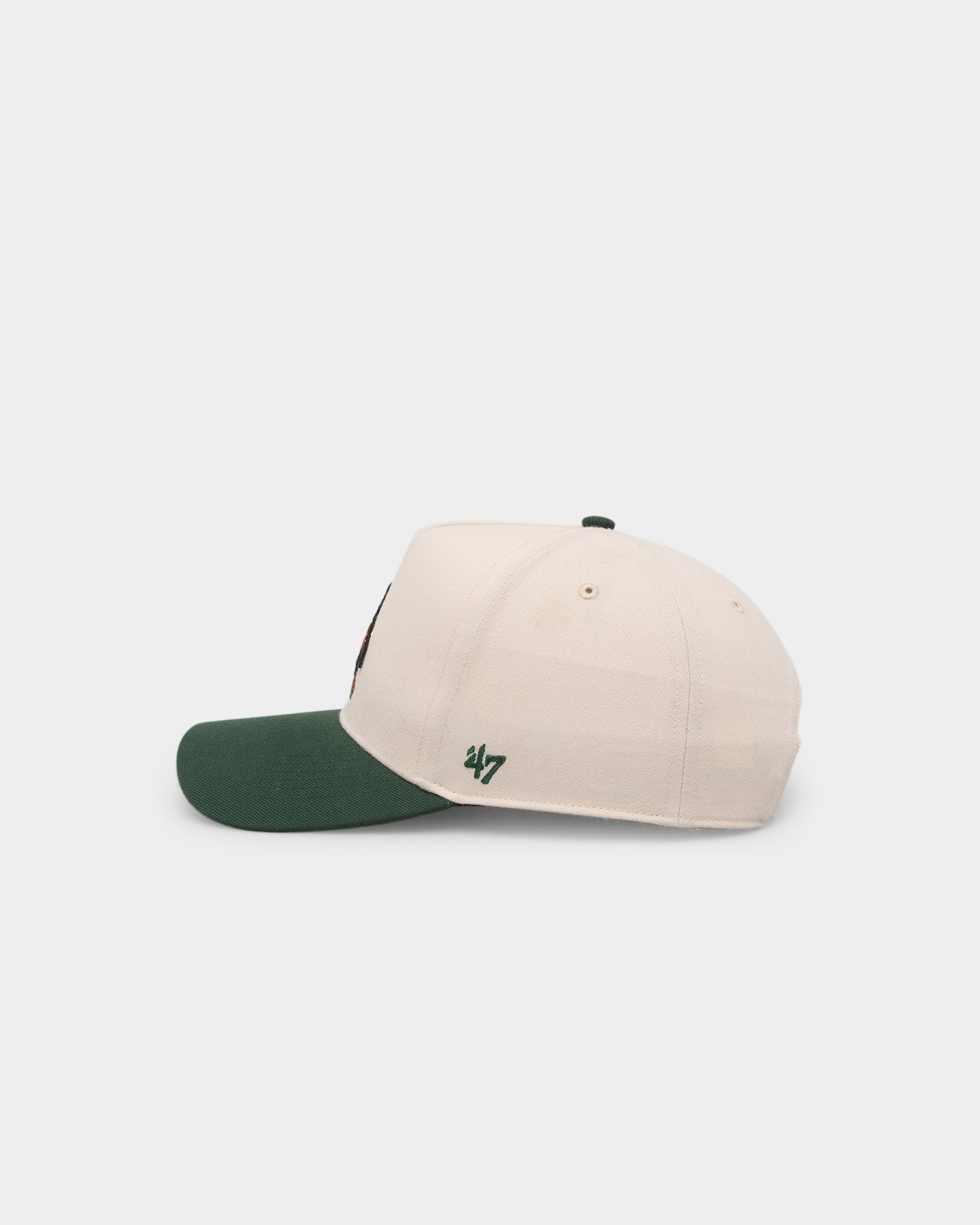 47 Brand Arizona Coyotes 'LA Kings X Arizona Coyotes' 47 MVP DT Snapback Hat - Adjustable Natural/Dark Green Baseball Cap for Men & Women - Perfect for Sports Fans, Casual Wear & Outdoor Activities