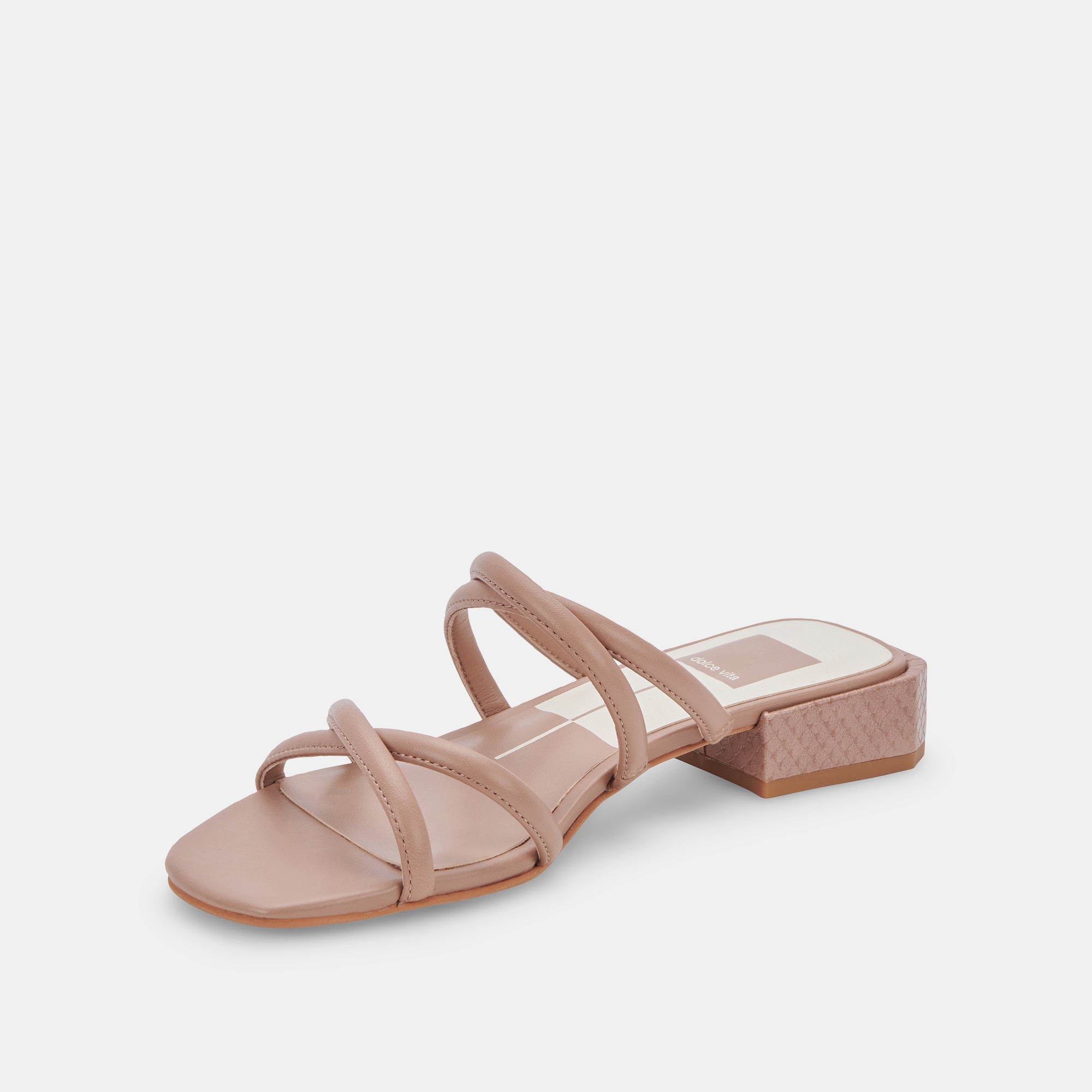 HAPI SANDALS CAFE LEATHER Women's Comfortable Slide Sandals - Soft Genuine Leather Flip Flops for Beach, Pool, and Casual Wear | re:vita Collection