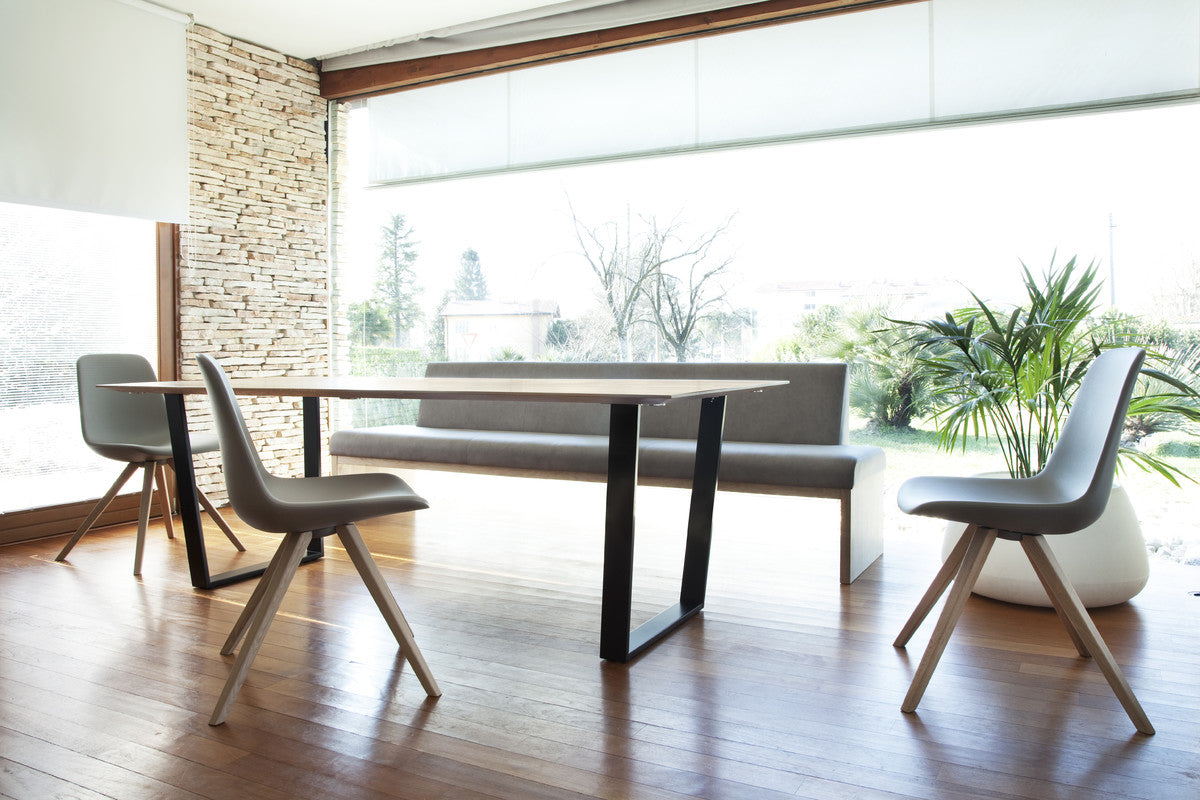 Modern U-Shaped Dining Table by Tonon – Elegant & Space-Saving Design for Small Kitchens & Dining Rooms