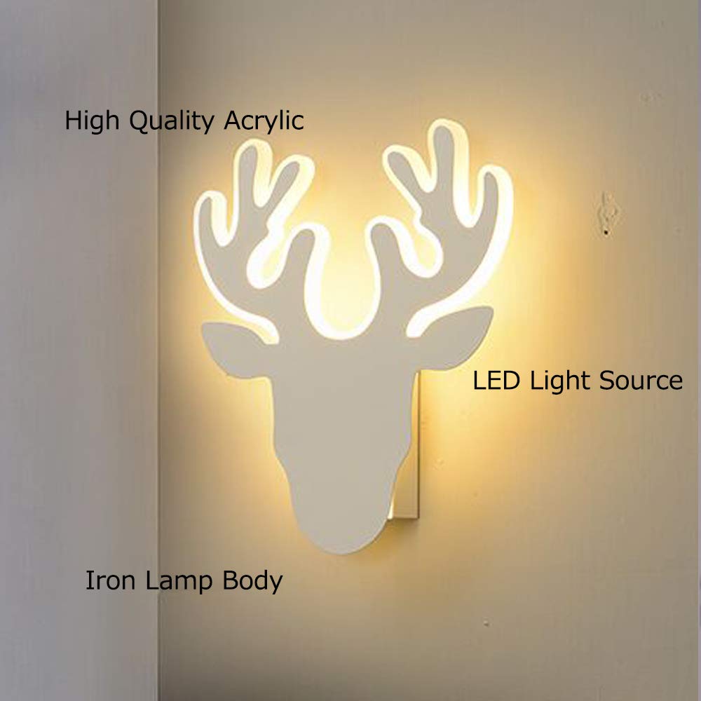 ANYE 16W LED Wall Sconce Light - Warm White PMMA Shade with 5.9ft UL Plug-in Cord - Modern Wall Lamp for Living Room, Bedroom, Bathroom, Hotel & Cafe Decor - Energy Saving Decorative Lighting (Model BD1315)