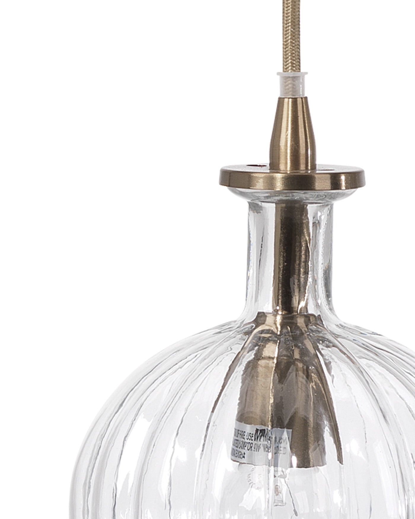 Sophia Carafe Pendant - Elegant Glass Water Bottle with Lid for Home, Office & Travel | Perfect for Water, Juice & Beverage Storage