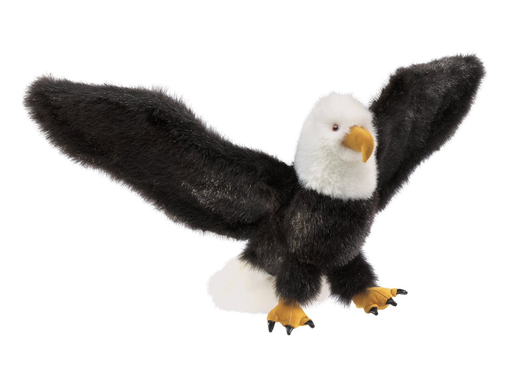 Folkmanis Eagle Hand Puppet - Realistic Bird Puppet for Kids & Adults - Interactive Storytelling, Educational Toy, Gift for Animal Lovers - Perfect for Playtime, Classroom & Theater Performances