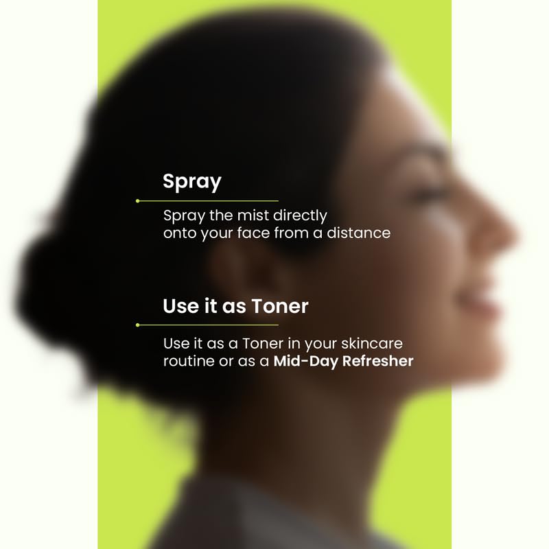 Mother Sparsh Tulsi & Tea Tree Face Mist | Alcohol-Free Toner with Green Tea & Calendula for Sensitive Skin | Pore Minimizer & Skin Soother | Lightweight Non-Sticky Formula | 100ml | Perfect for Daily Skincare, Post-Workout Refresh & Travel Essentials