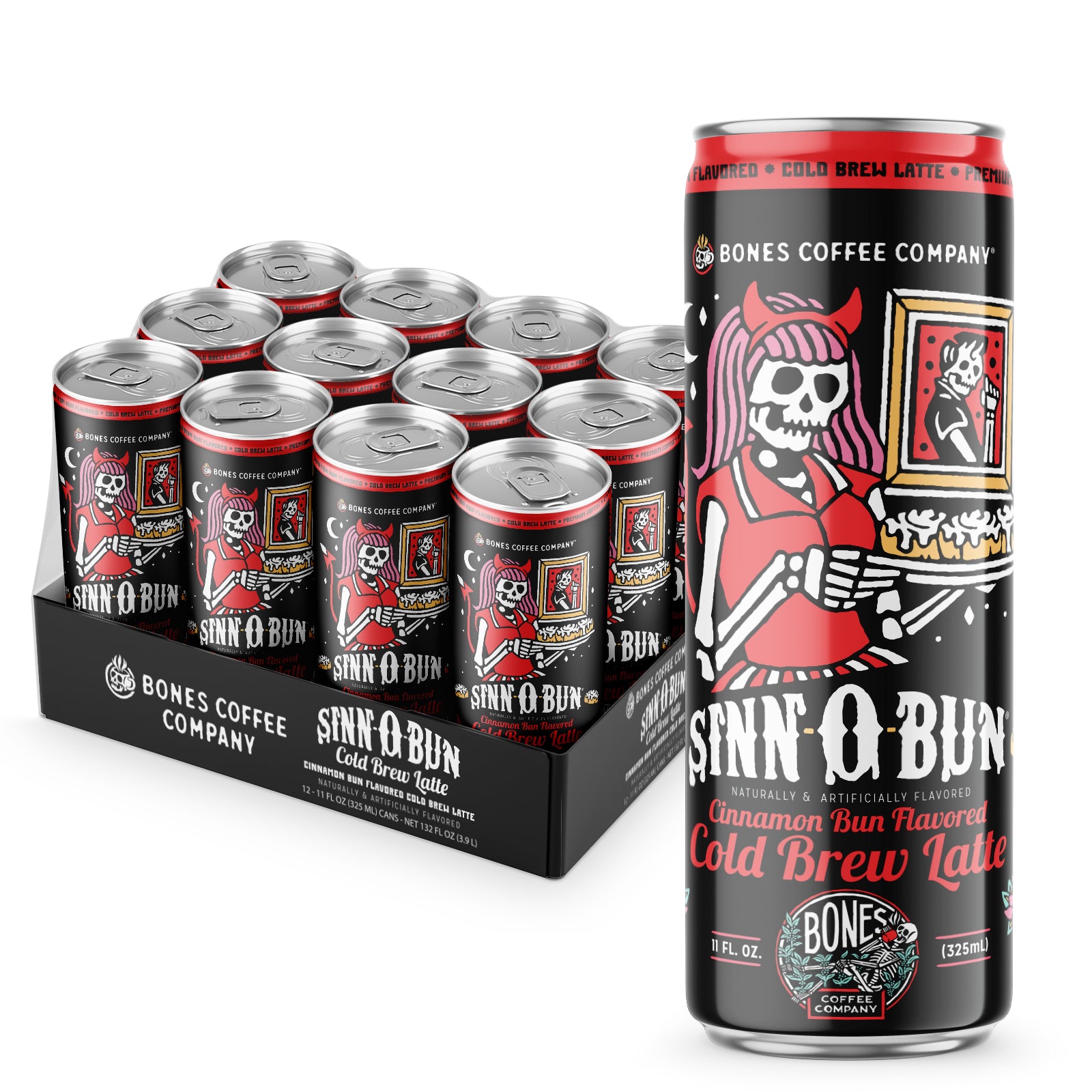 Sinn O Bun Cold Brew Latte - Premium Instant Coffee Mix for Home & Office - Perfect for Iced Coffee Lovers & Busy Mornings