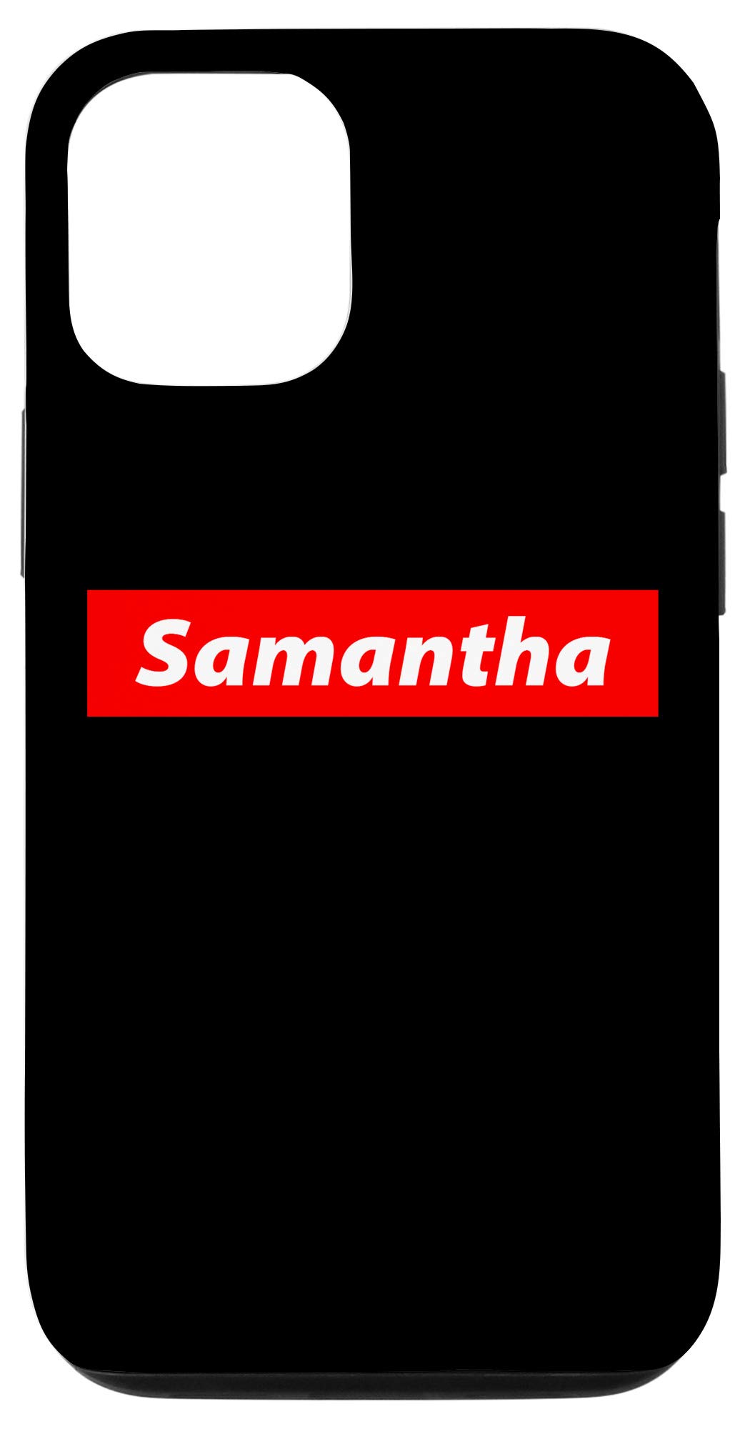 iPhone 12/12 Pro Case - 90s Retro Streetwear Y2K Aesthetic Phone Cover - Perfect Gift for Samantha - Ideal for Parties, Concerts & Vintage Fashion Lovers