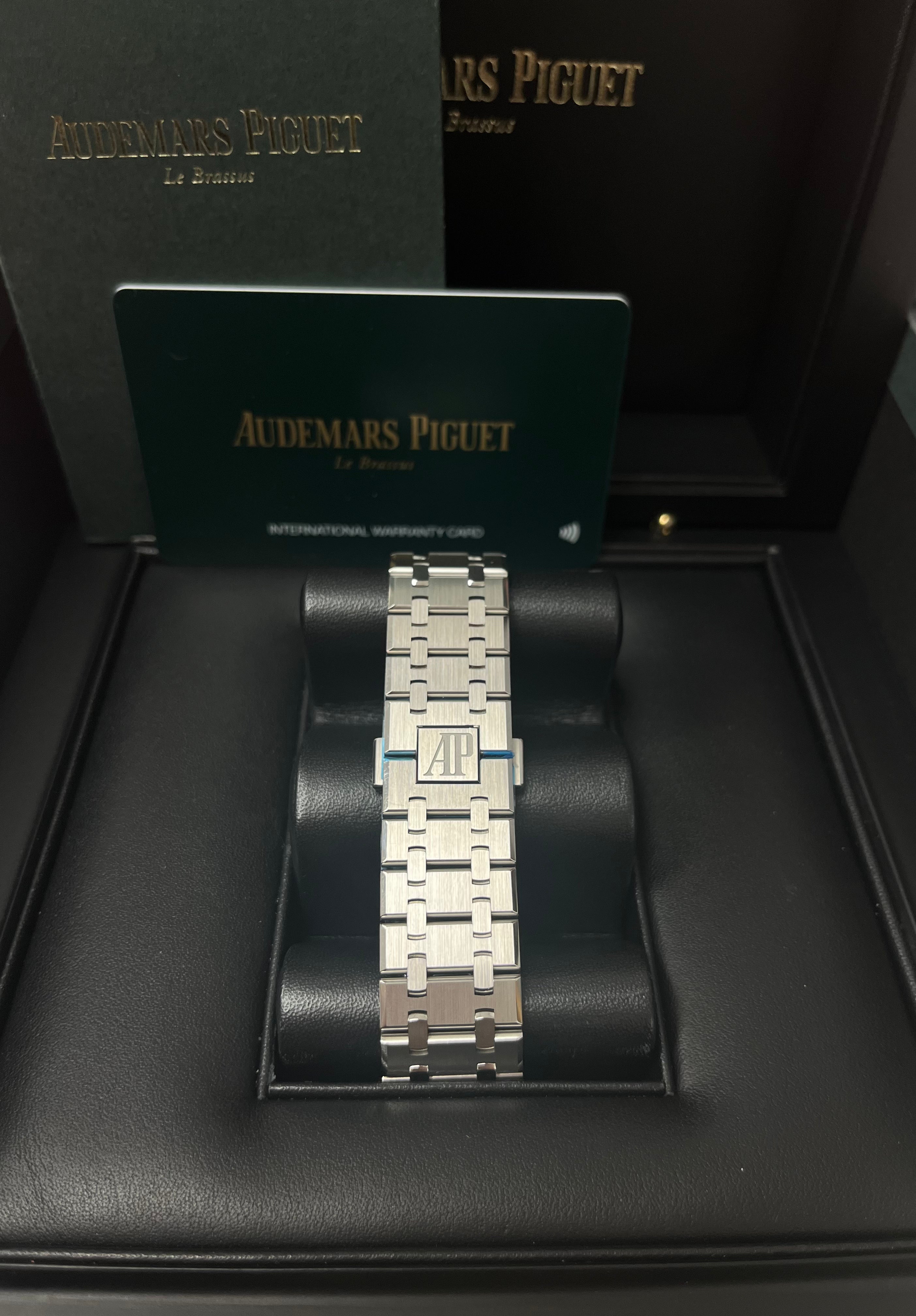 Audemars Piguet Royal Oak 50th Anniversary Men's Watch - 26240ST.OO.1320ST.01 - Stainless Steel Bracelet, Blue Dial - Luxury Timepiece for Special Occasions & Collectors