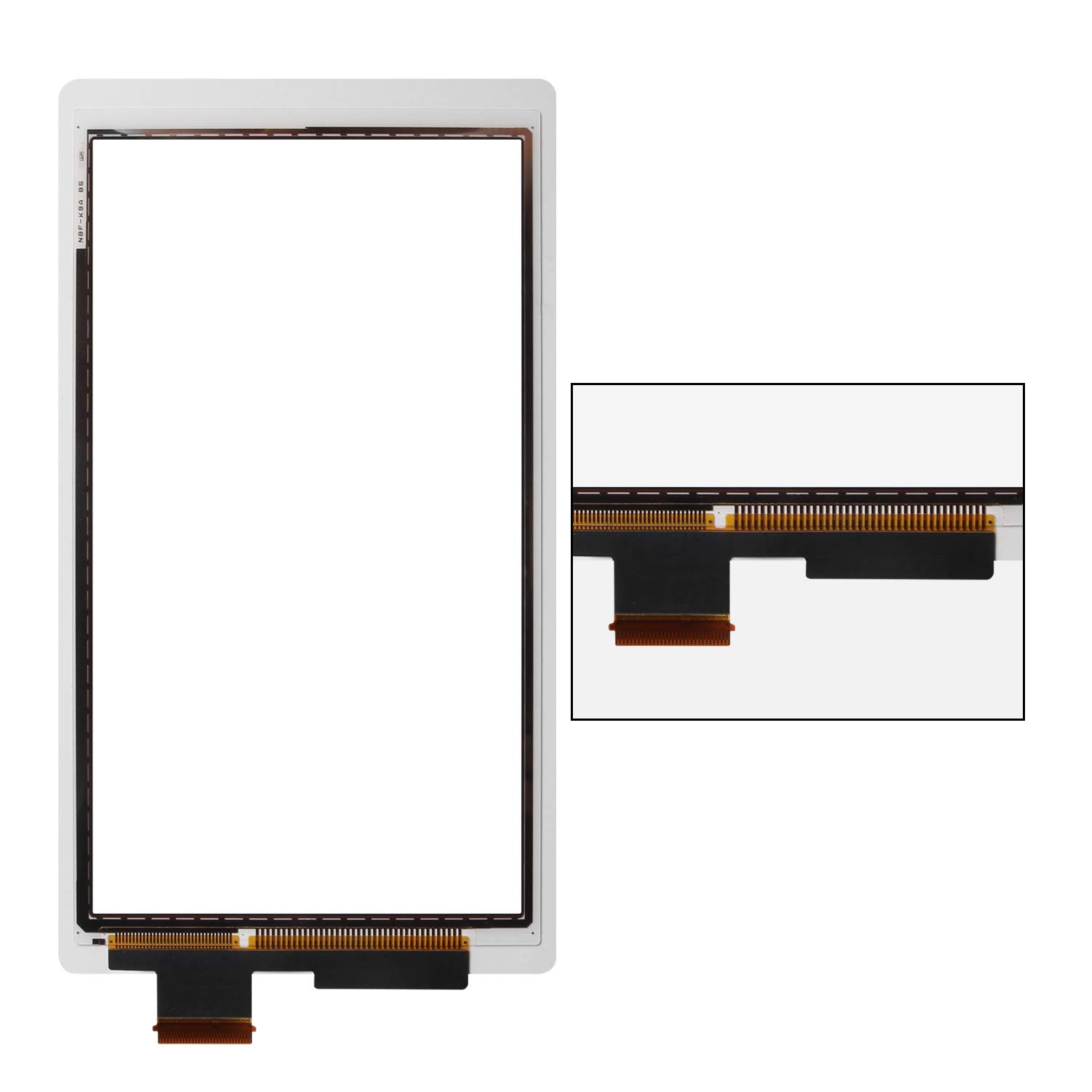 Nintendo Switch Lite Touch Screen Replacement - Front Panel Repair Kit with Tools & Screen Protector (Gray) | DIY Fix for Cracked/Damaged Display | Perfect for Gaming Enthusiasts & Home Repairs