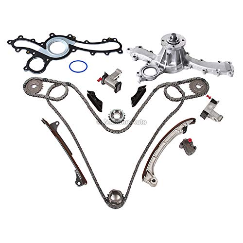 Mizumo Auto MA-4216897403 Timing Chain Kit with Water Pump - Compatible with Toyota 4Runner, Land Cruiser, Tacoma, Tundra 4.0L 1GRFE Engine - Perfect for Engine Repair & Maintenance