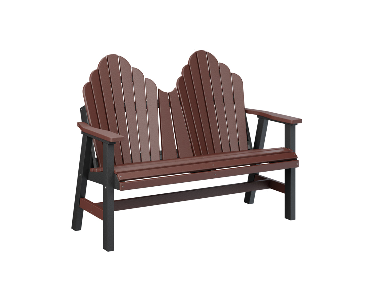 Berlin Gardens Cozi Back Loveseat - Outdoor Patio Furniture Set with Cushions, Weather-Resistant & Comfortable for Garden, Deck, Poolside Relaxation