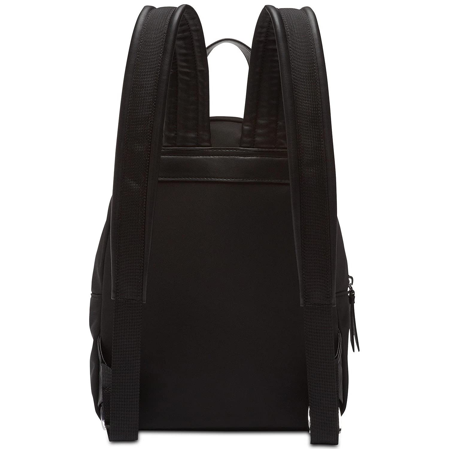 DKNY Tanner Black Nylon Logo Fashion Backpack for Women & Men - Stylish Travel Backpack for Work, School & Daily Commute