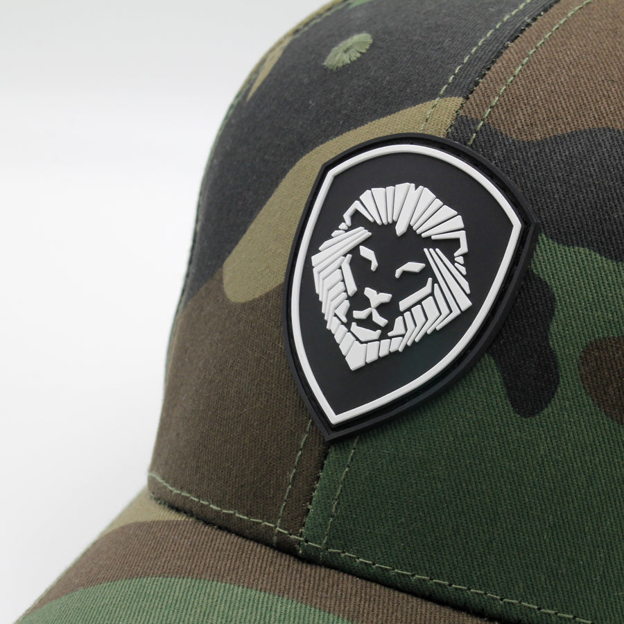 VT Shield Logo Future Looks Bright Camo Flex Fit Hat - Adjustable Baseball Cap for Men & Women - Perfect for Outdoor Sports, Hiking, and Casual Wear