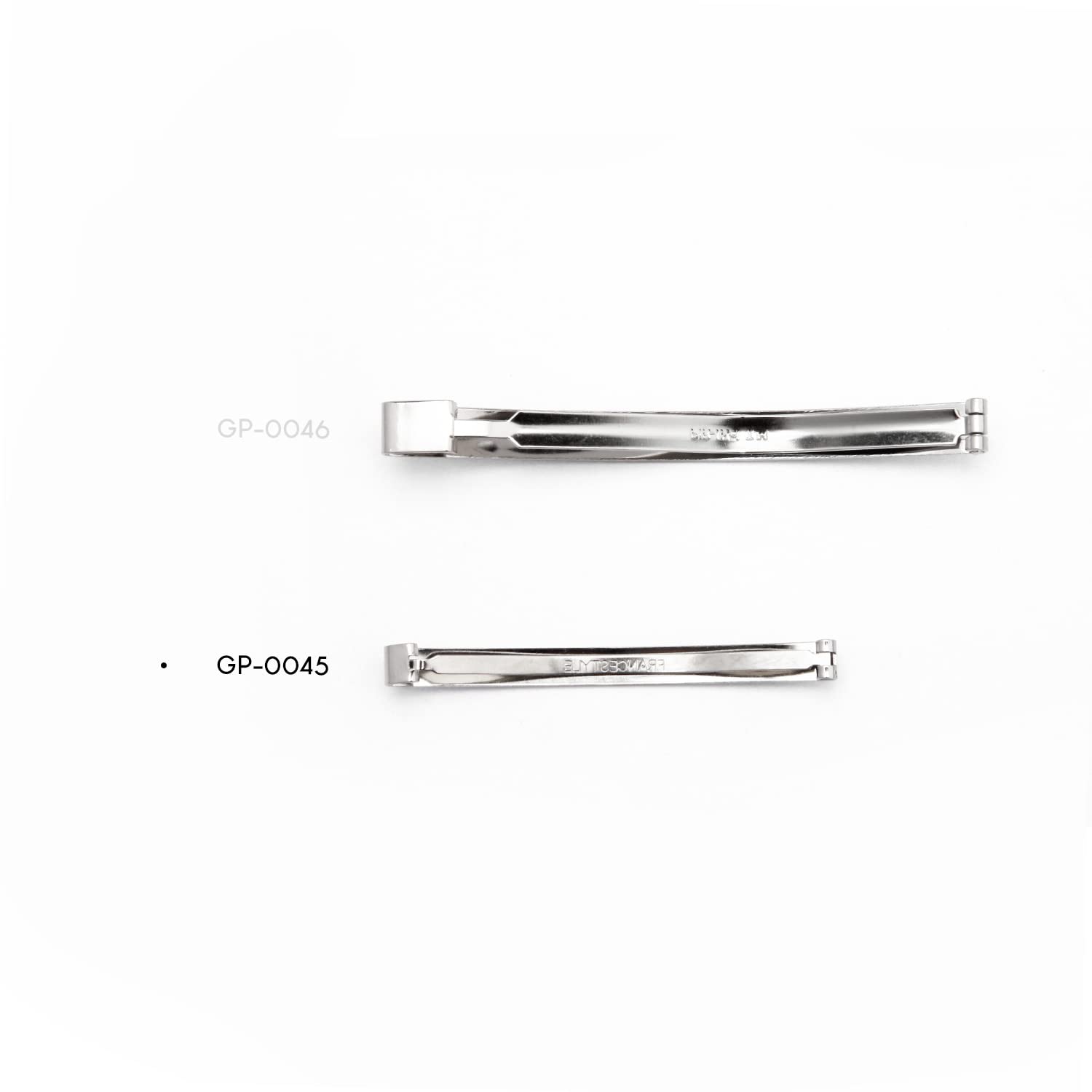 UJOY Silver Tone French Barrette Hair Clips for Women - 7cm Steel Hair Slides, Pack of 20 | DIY Hair Accessories, Wedding, Party & Everyday Use