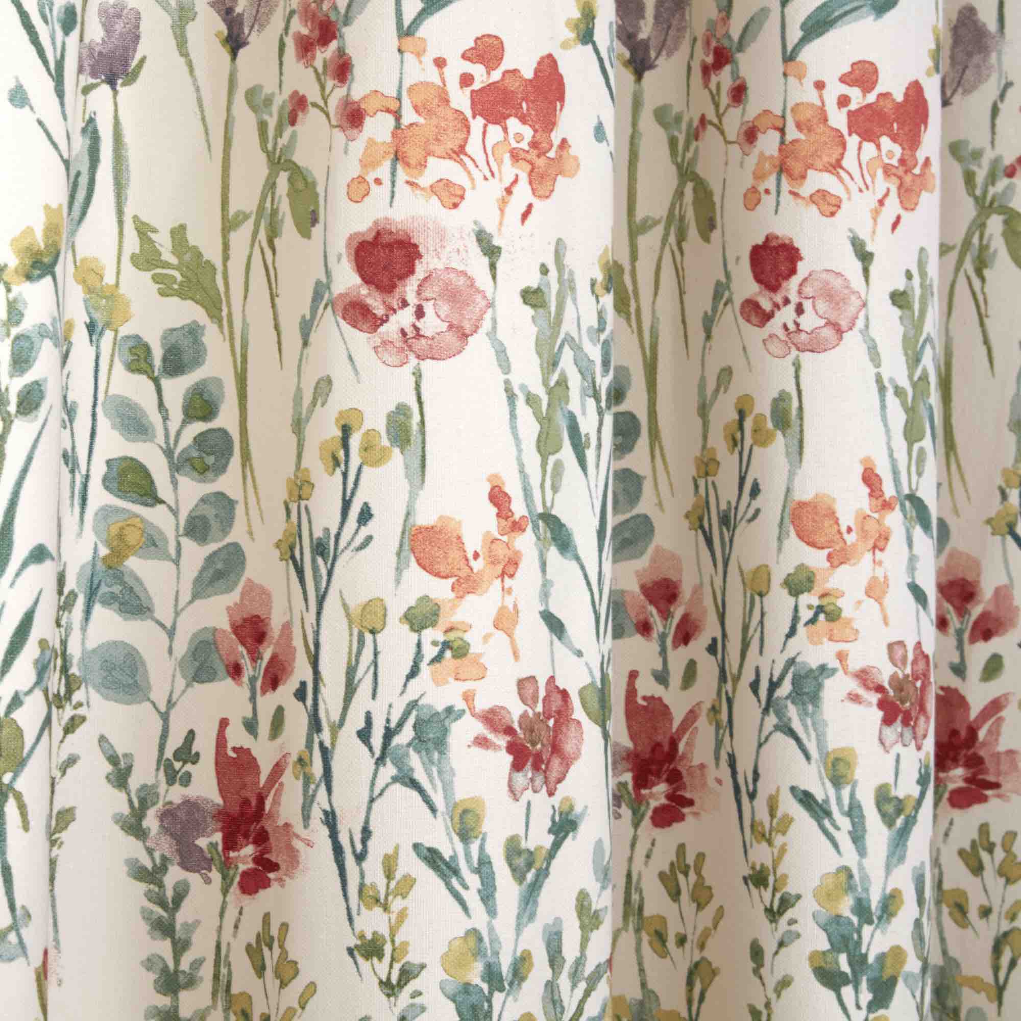 Sundour Amaryllis Pencil Pleat Curtains - Elegant & Light Filtering Window Treatments for Living Room, Bedroom & Dining Room - Multi Color Options