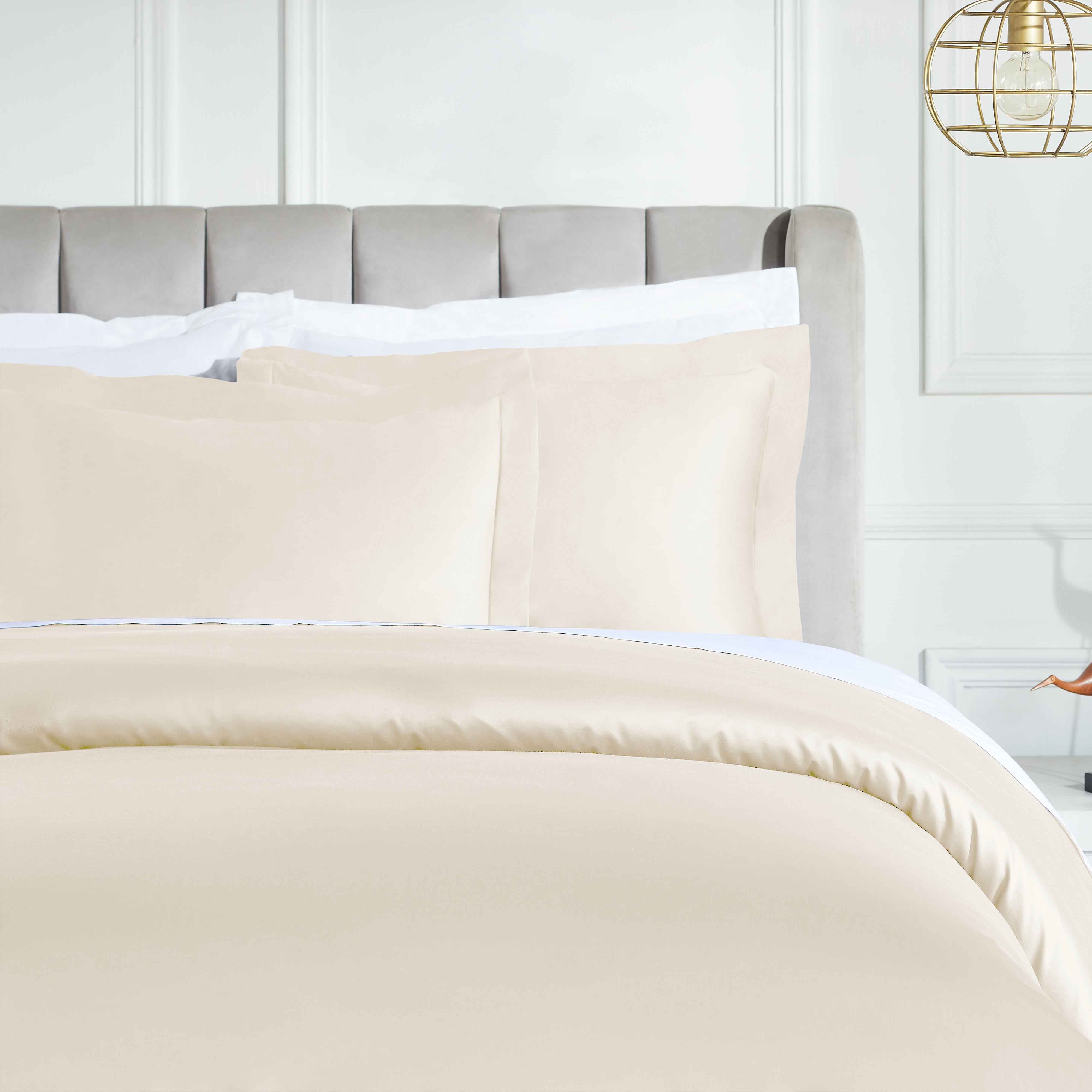 Luxury 850 Thread Count 100% Cotton Duvet Cover Set - King Size, Soft & Breathable Bedding for Hotel-Like Comfort - Perfect for Master Bedrooms, Guest Rooms & Airbnb Stays
