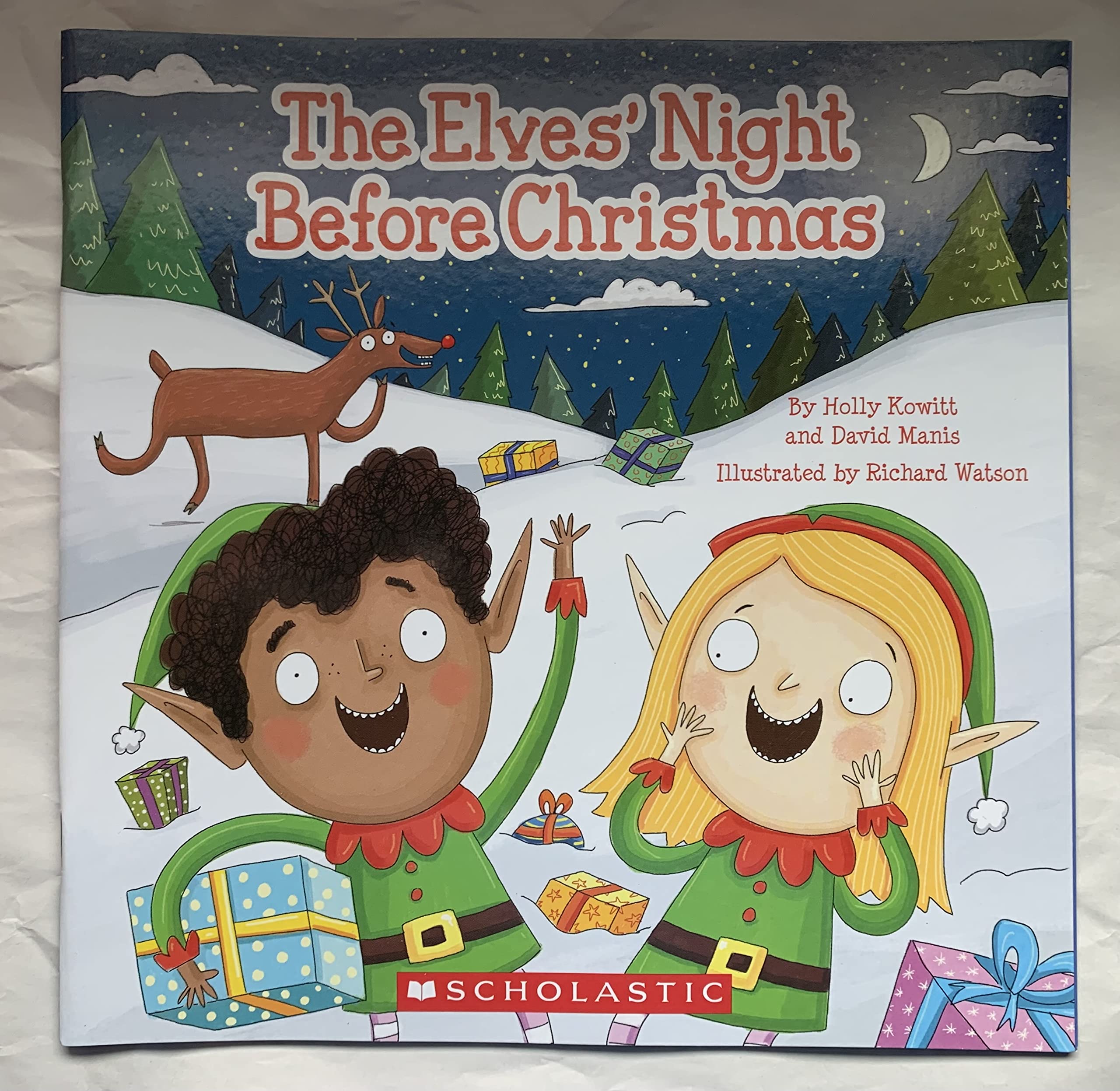 The Elves' Night Before Christmas - Festive Holiday Book for Kids, Perfect for Bedtime Stories & Christmas Eve Traditions
