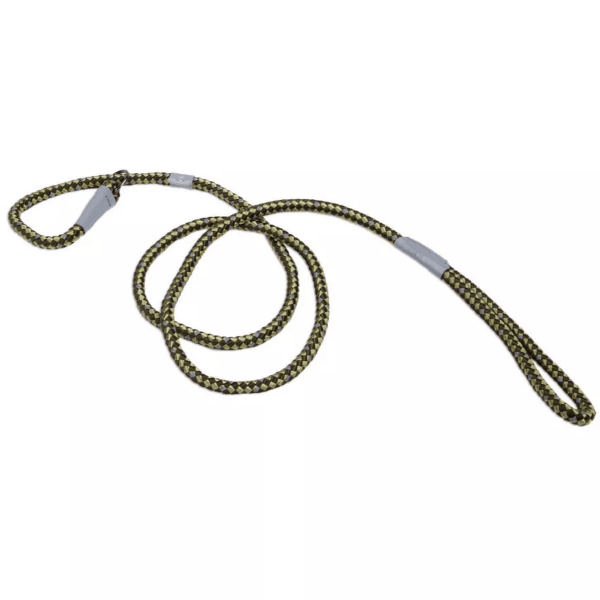 K9 Explorer Reflective Braided Rope Slip Dog Leash - Strong Durable Training Lead for Medium & Large Dogs - Perfect for Night Walks, Jogging & Outdoor Adventures