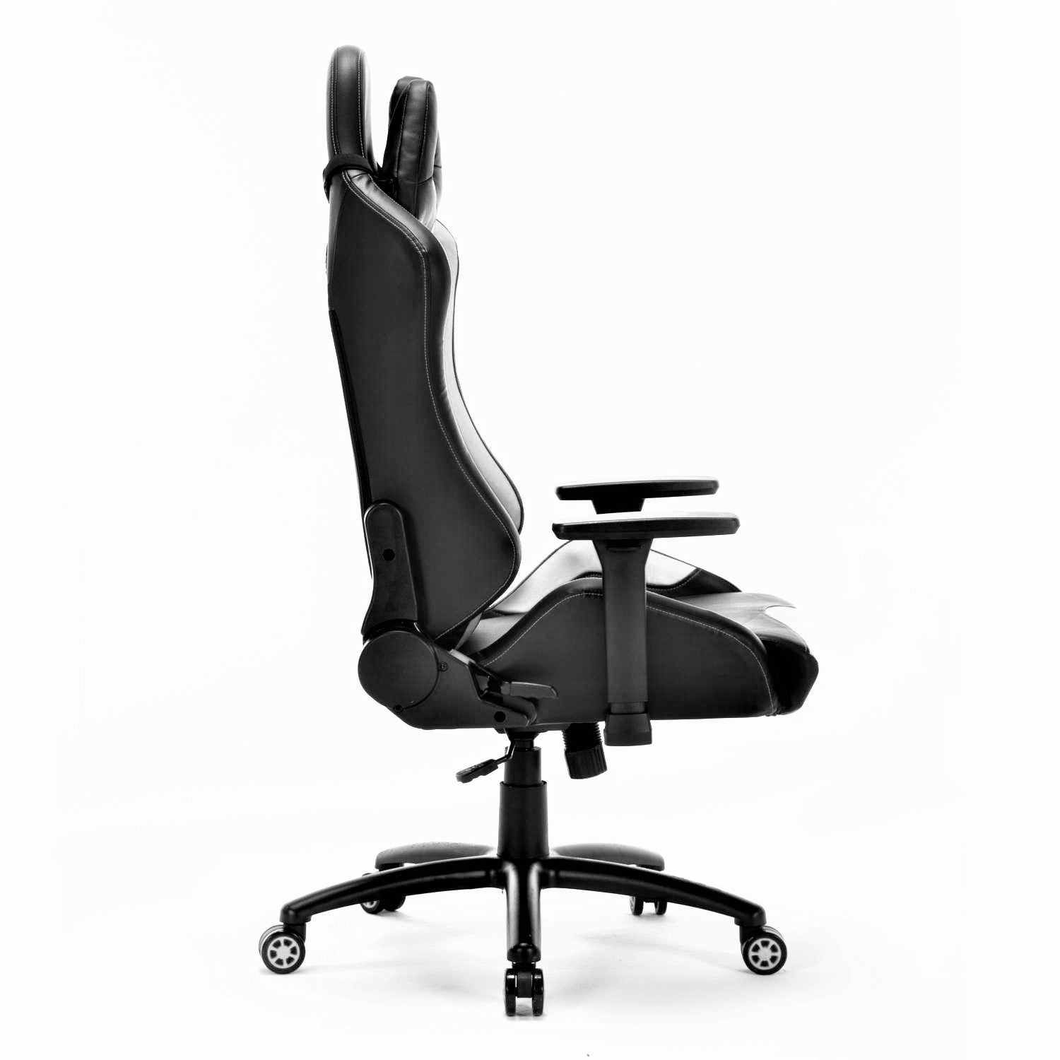 PRO X Series 6060 Ergonomic Gaming Chair - Black & White - High Back Racing Style for PC, Console & Office Use