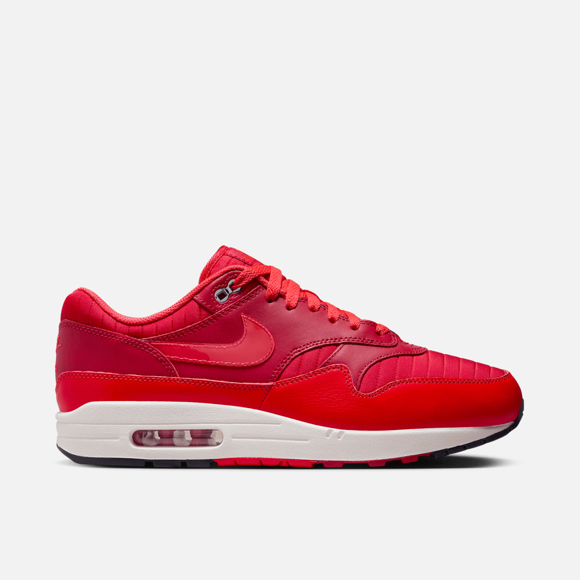 Nike Air Max 1 Running Shoes - Gym Red/Sail Colorway - Men's Athletic Sneakers for Gym, Running & Casual Wear