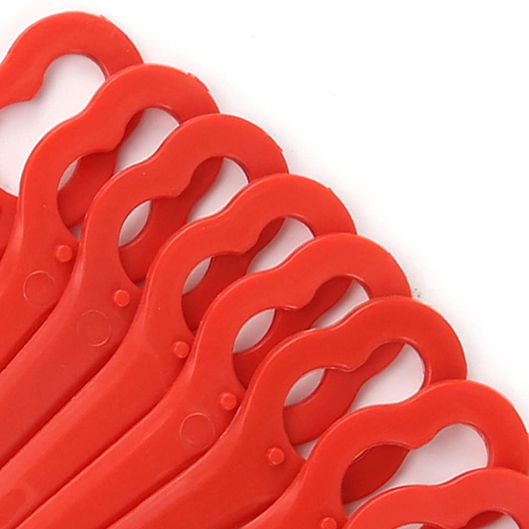 100pcs Replacement Plastic Blades for Stihl PolyCut 2-2 4008 007 1000 Lawn Mower Trimmer - Durable Grass Cutter Accessories for Yard Maintenance & Landscaping